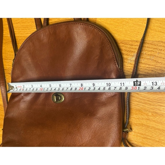 Margot Brown Leather Backpack - Picture 8 of 8